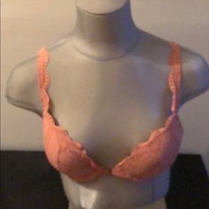 Peach colored Aerie Push Up Bra size 34B